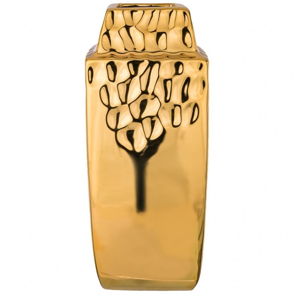 Ваза декоративная "золотая коллекция" 11,5*11,5 см высота=29 см Lefard (699-287)