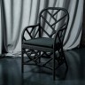 Полукресло FG-30569, ротанг, текстиль, Black, ROOMERS FURNITURE