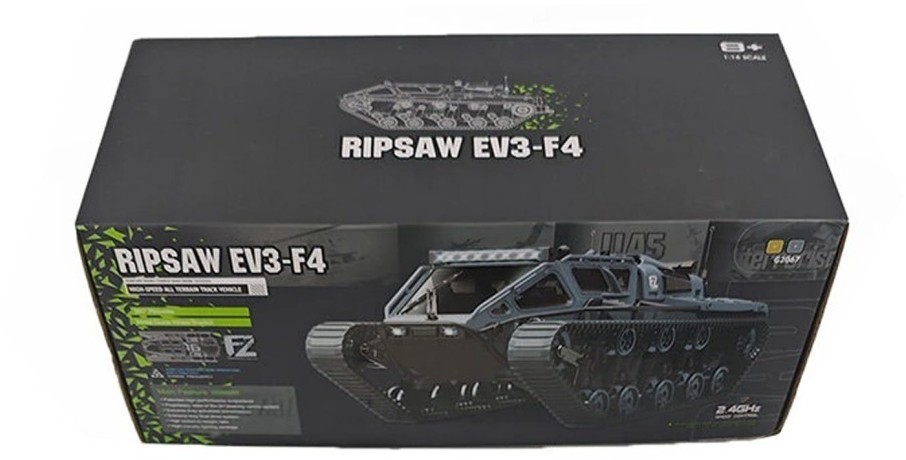 Радиоуправляемый гусеничный вездеход RIPSAW EV3-F4 1:16 (G2067-YELLOW)