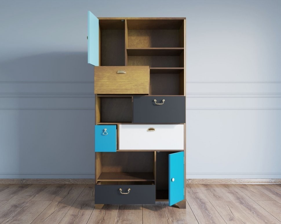 Стеллаж Aquarelle арт RE-43-ET