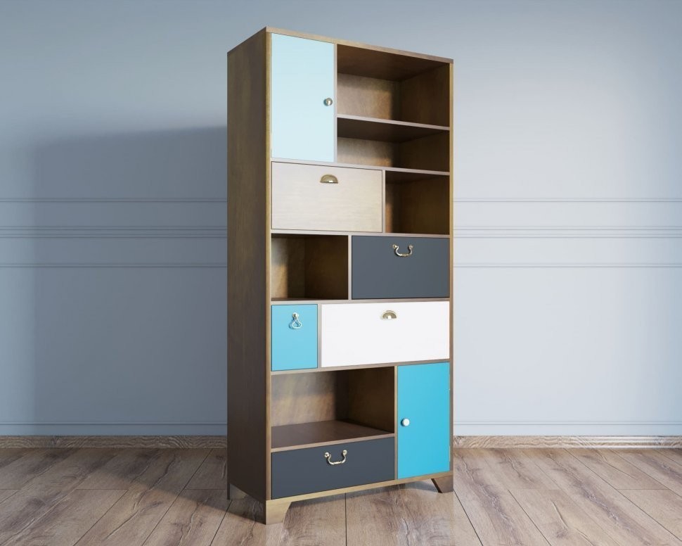 Стеллаж Aquarelle арт RE-43-ET