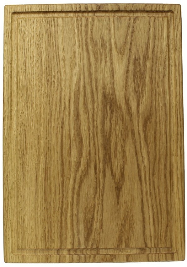 Доска разделочная 37х25х1,8 см деревянная, дуб ДЧ-018/1