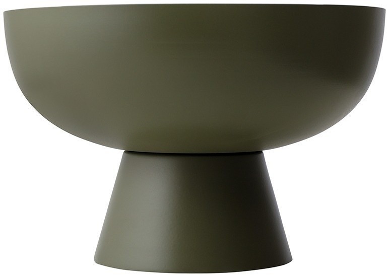 Блюдо на ножке vivlend, D21 см, морские водоросли (78653)