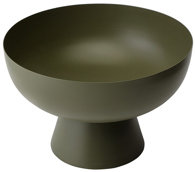 Блюдо на ножке vivlend, D21 см, морские водоросли (78653)