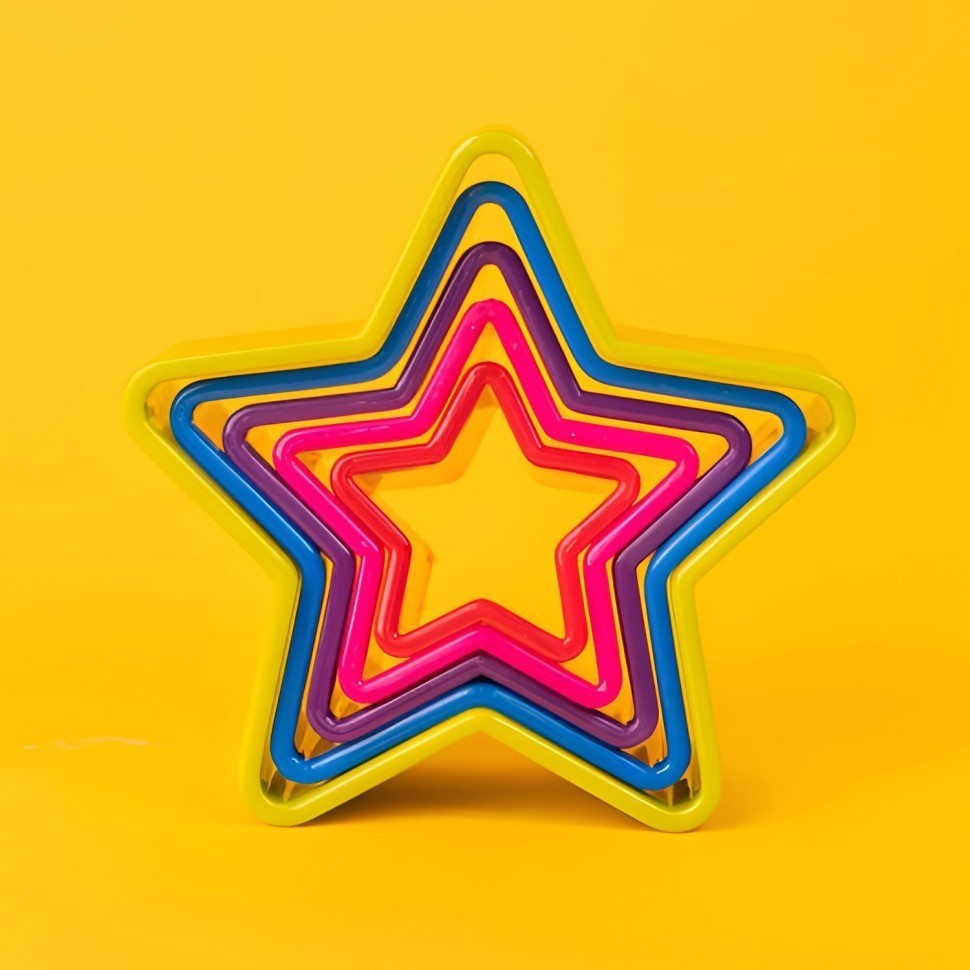 Набор формочек для печенья Colourworks из 5 звездочек CWCUTSTAR