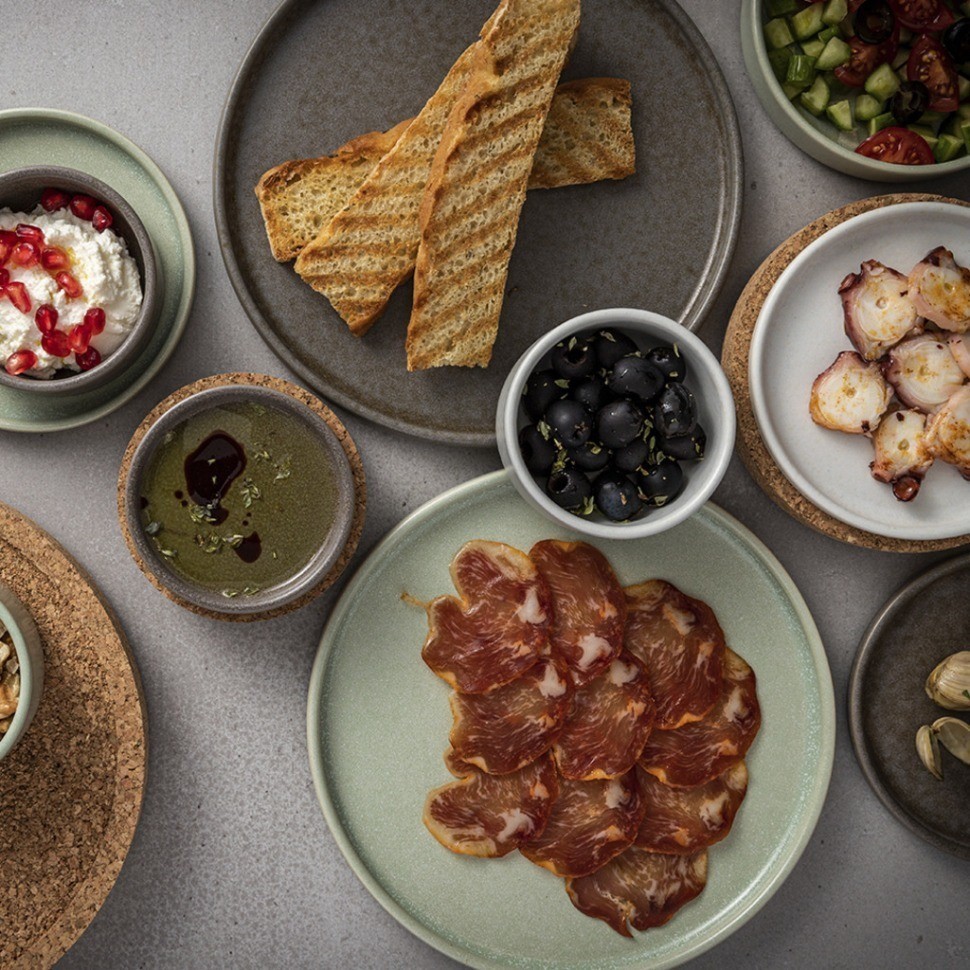 Тарелка RNP172-BRN(RNP172-838), 16,6 см, керамика, OAK, Costa Nova