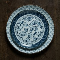 Тарелка 16716, 20,6 см, фарфор, blue/white, TOKYO DESIGN