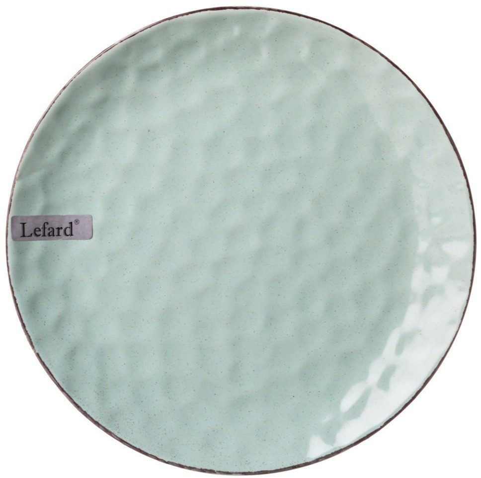 Тарелка подстановочная 24 см коллекция "отражение" цвет:зеленая мята мал=6шт, мин. партия Lefard (191-187)