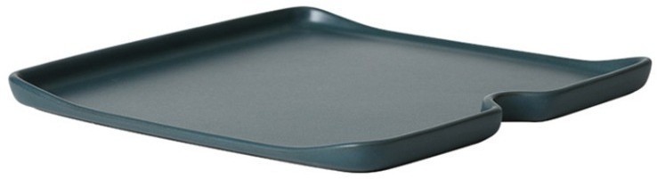 Тарелка L9265-309UСНЯТО, каменная керамика, Dark Blue, ROOMERS TABLEWARE