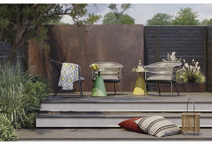 Столик кофейный marius, D50 см, желтый (75820)