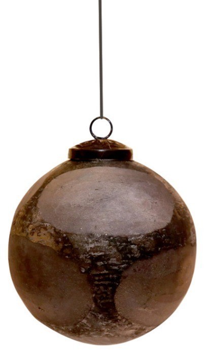 Новогодняя игрушка G19522, 10, стекло, silver, ROOMERS FURNITURE