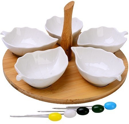 Менажница с подставкой LORAINE (12124)