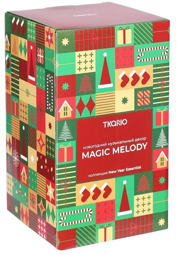 Новогодний музыкальный декор magic melody из коллекции new year essential (79339)