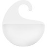 Органайзер для ванной surf, organic, 15х17,6х5,3 см, молочный (73191)