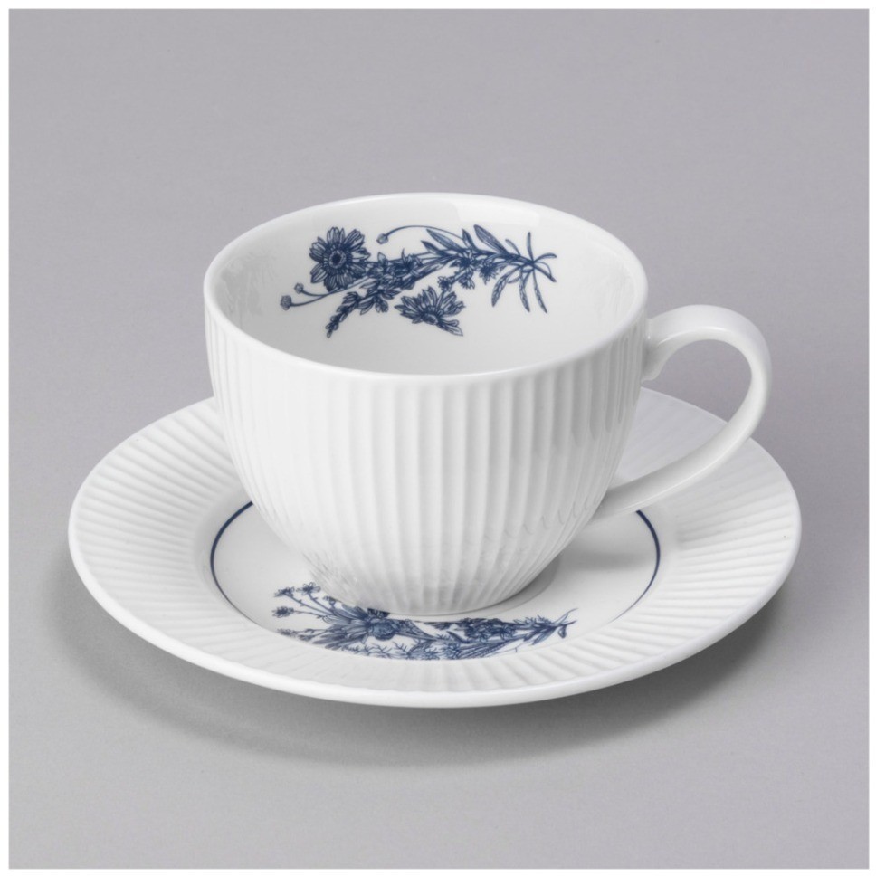 Чайный набор lefard "royal blue" на 2 пер. 4 пр. 270 мл (425-100)