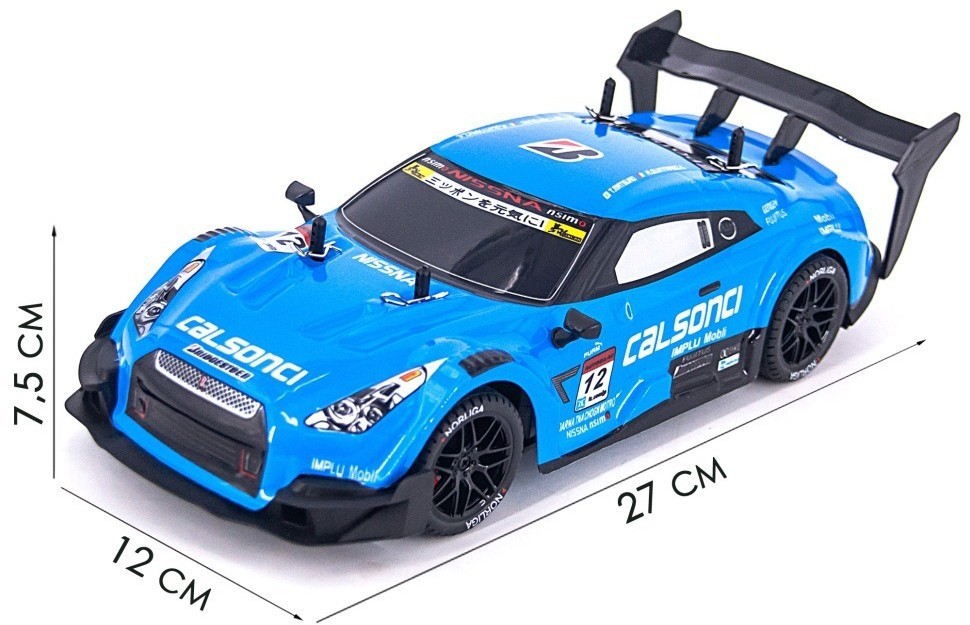 Радиоуправляемая машина для дрифта Nissan GTR R35 4WD 1:14 - RC-18C