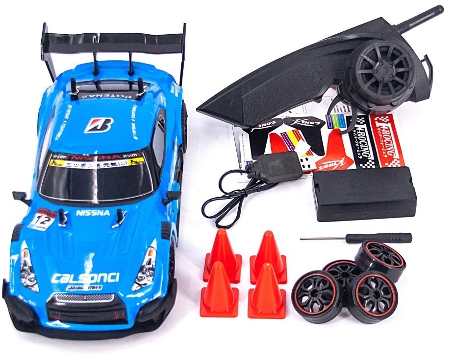 Радиоуправляемая машина для дрифта Nissan GTR R35 4WD 1:14 - RC-18C