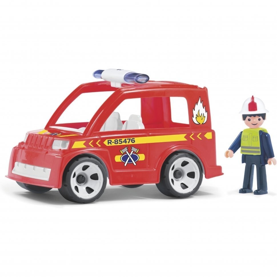 Пожарный автомобиль с водителем игрушка 17 см (33218EF-CH)