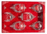 Набор бокалов для вина из 6 шт 260 мл Флёр new (MS411-02-07-01)