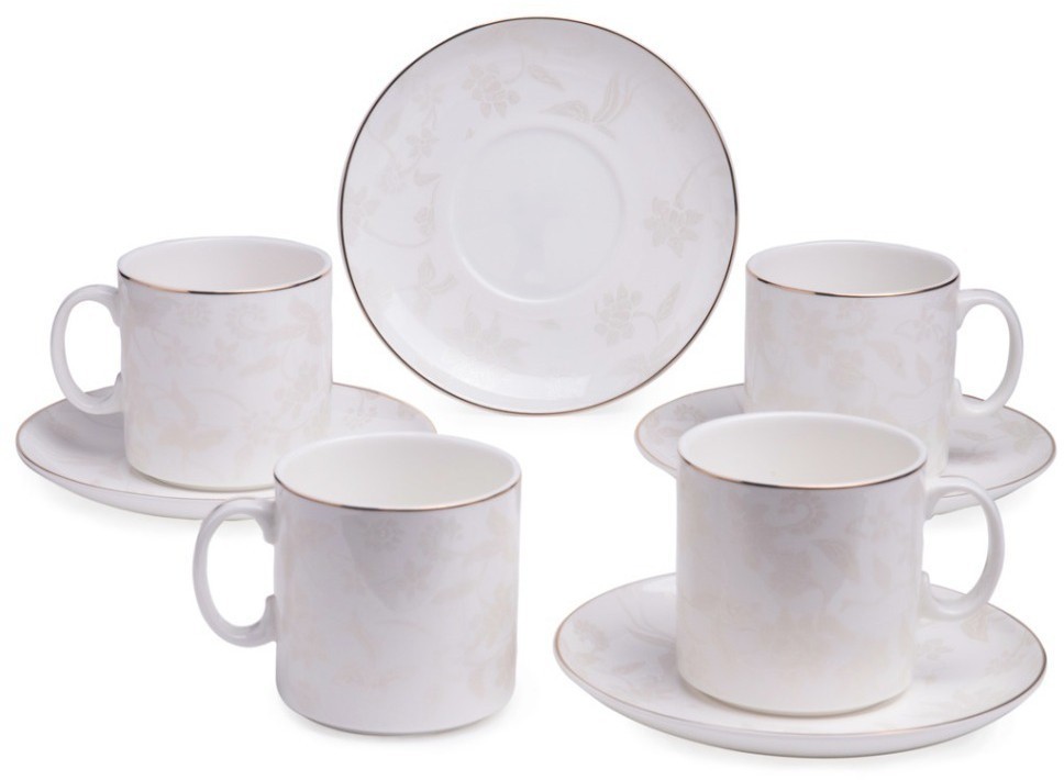 Чайный набор lefard "снежная королева" на 4 пер. 8 пр. 270 мл (440-303)