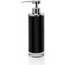 Andrea House Диспенсер для жидкого мыла черное стекло и хром BA13134