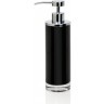Andrea House Диспенсер для жидкого мыла черное стекло и хром BA13134