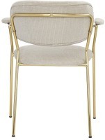 Стул eirill, шенилл, серый (75783)