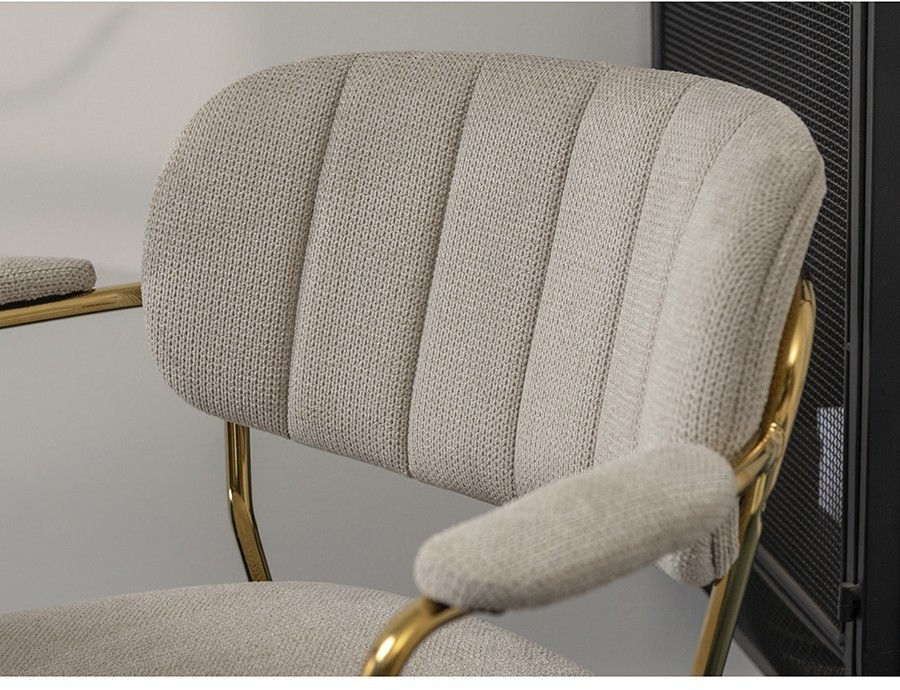 Стул eirill, шенилл, серый (75783)