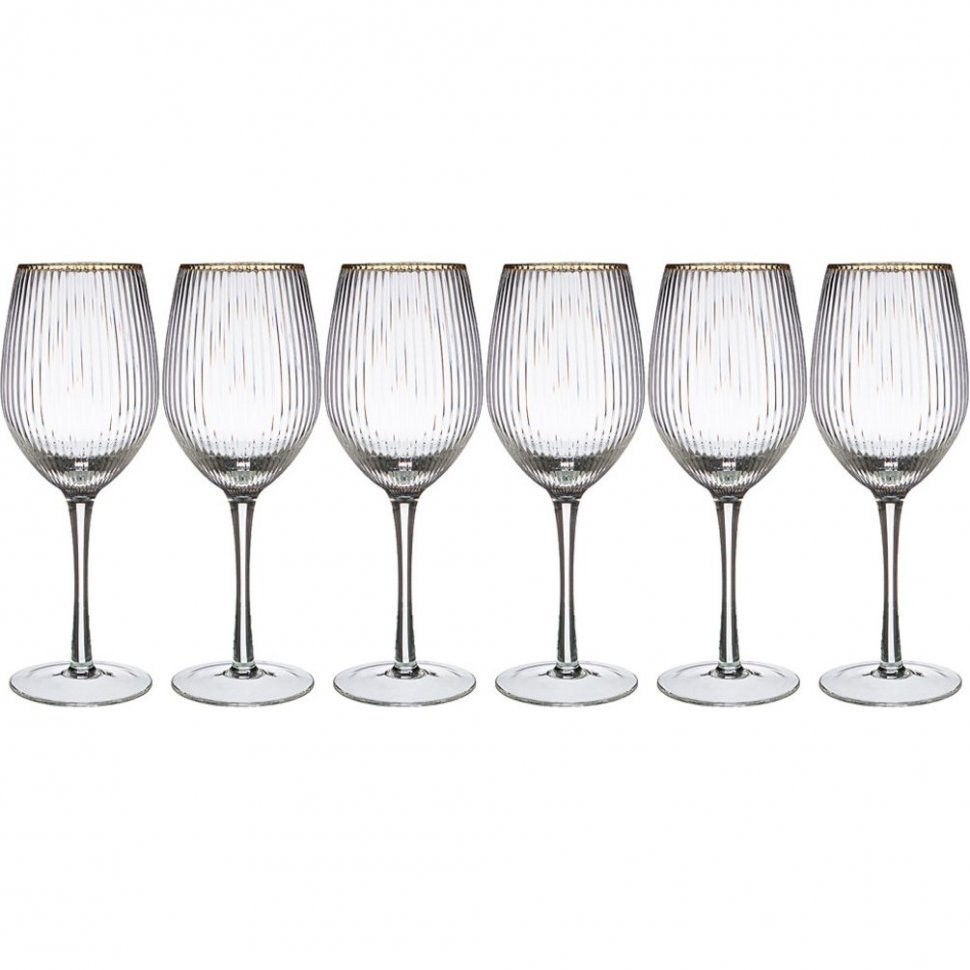 Набор бокалов для белого вина из 6-ти шт. "рим" объем 400мл. высота 22см. Lefard (693-003)