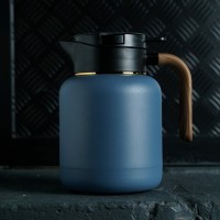 Термос MC'01B, 14, металл, керамика, BLACK BLUE, SAMADOYO