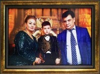 Картина Портрет 38 с кристаллами Swarovski (2405)