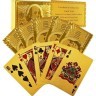 Карты игральные для покера Блеск (54 шт), золотые (46356)