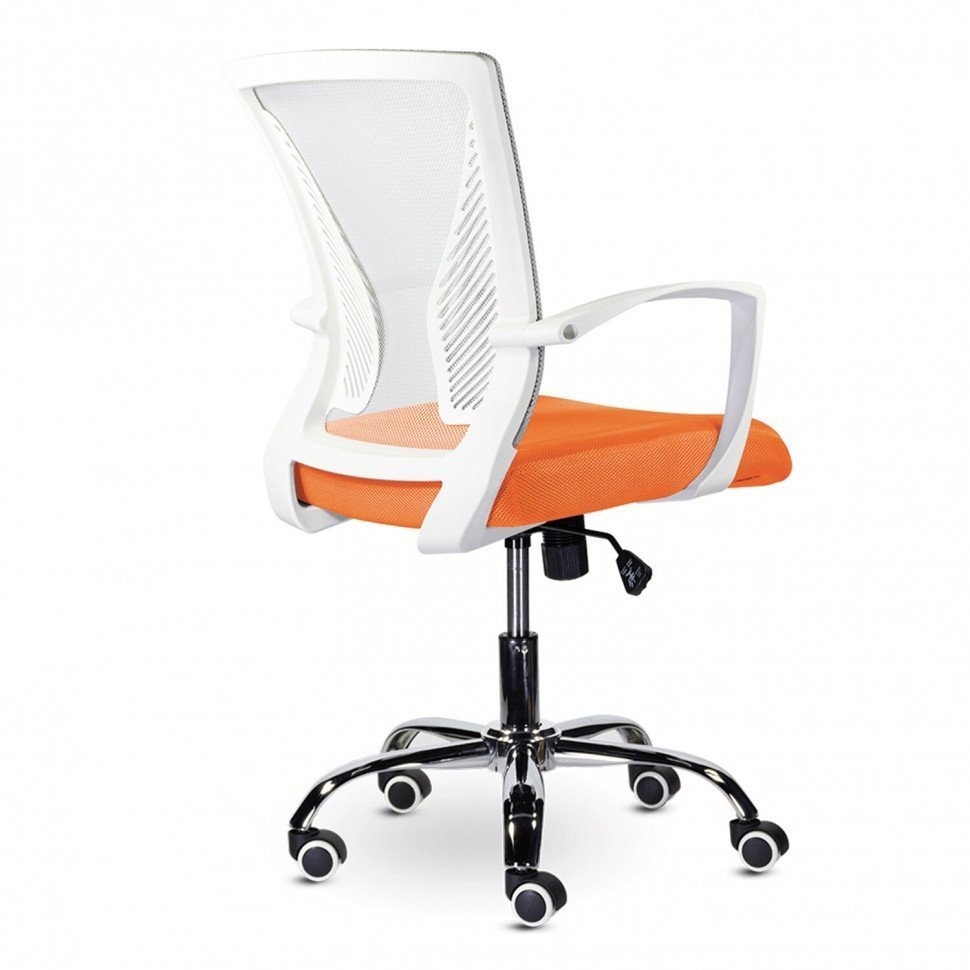 Кресло офисное Brabix Wings MG-306 ткнь/сетка оранжево-серое 532011 (84676)
