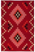 Плед из хлопка по мотивам башкирских орнаментов из коллекции cultural heritage, 130х180 см (76780)