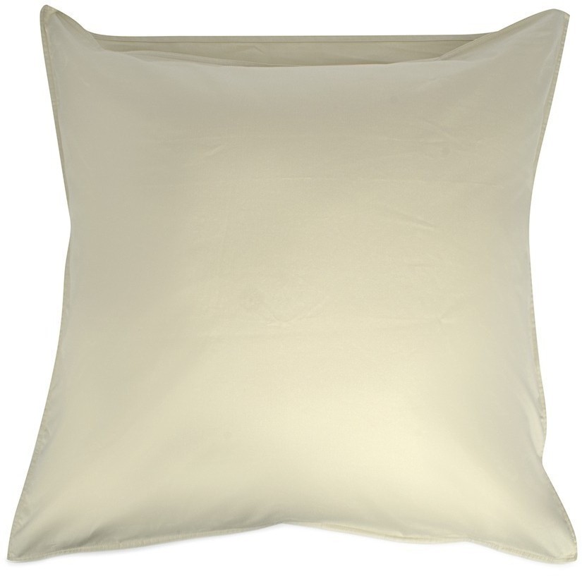 Набор из двух наволочек из сатина серо-бежевого цвета  брашинг-эффектом из коллекции essential, 70х70 см (76093)