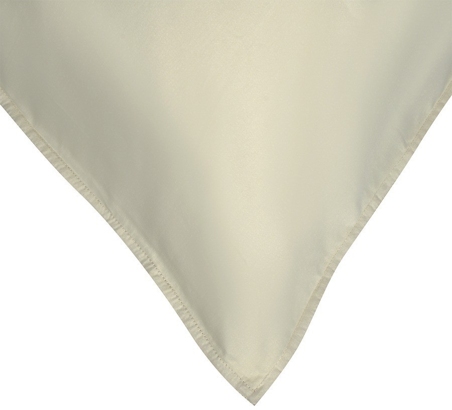 Набор из двух наволочек из сатина серо-бежевого цвета  брашинг-эффектом из коллекции essential, 70х70 см (76093)