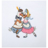 Набор полотенец из 2-х шт &quot;танго&quot;,50х30см, махра бел+рогожка  роз. 100% хлопок SANTALINO (850-453-90)