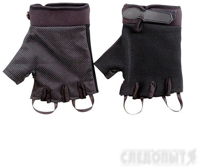 Перчатки туристические Следопыт, черные, без пальцев, размер XL PF-GT-B02 (75478)