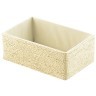 Корзина для хранения lian, 30х20х12 см, светло-бежевая (74855)