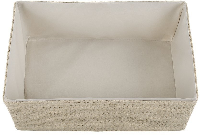 Корзина для хранения lian, 30х20х12 см, светло-бежевая (74855)
