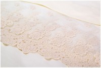 Кпб &quot;идиллия&quot; 2-х сп,шампань,с кружевом, под175*215-1шт, пр250*220-1шт, нав50*70 SANTALINO (984-601)