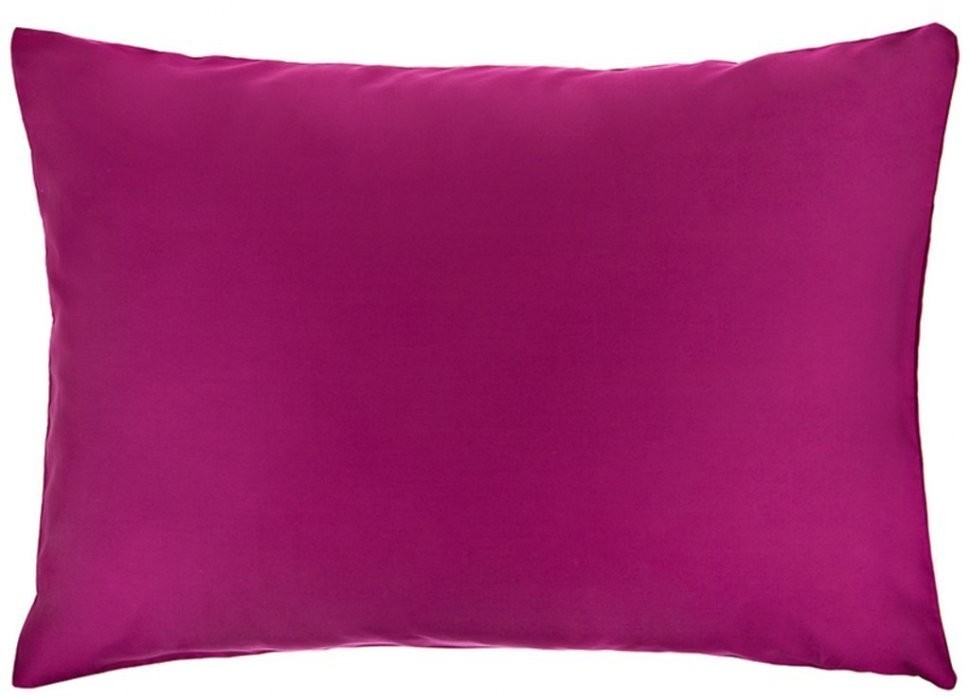 Наволочка 70х50 "бейсик", 100% хлопок, сатин,фуксия SANTALINO (985-712)