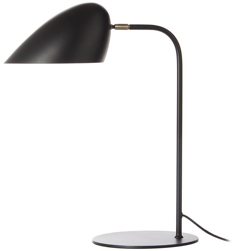 Лампа настольная hitchcock, 47х57хD30 см, черная матовая (67910)