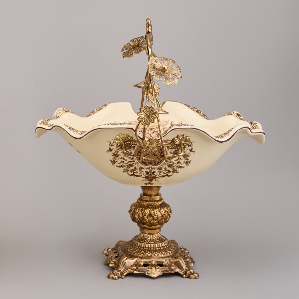 Блюдо на ножке 32*24*34 см Lefard (46-1383)