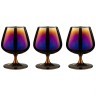 Набор бокалов для бренди из 3 шт. "королевская фуксия" 410 мл Акционерное Общество (194-308)