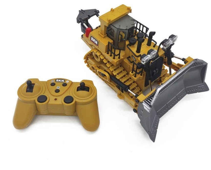 Радиоуправляемый бульдозер Huina / YiCong (свет, звук, металл лопата, акб, 1:24) (BC1031)