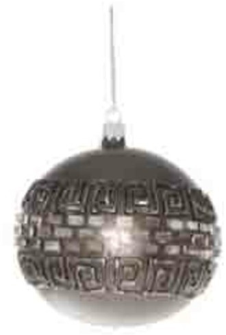 Новогодняя игрушка шар L26174, silver, GOODWILL