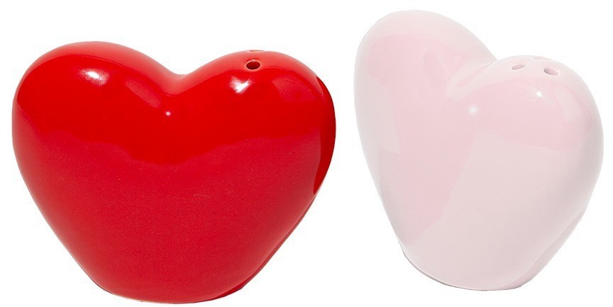 Набор из солонки и перечницы love (78940)