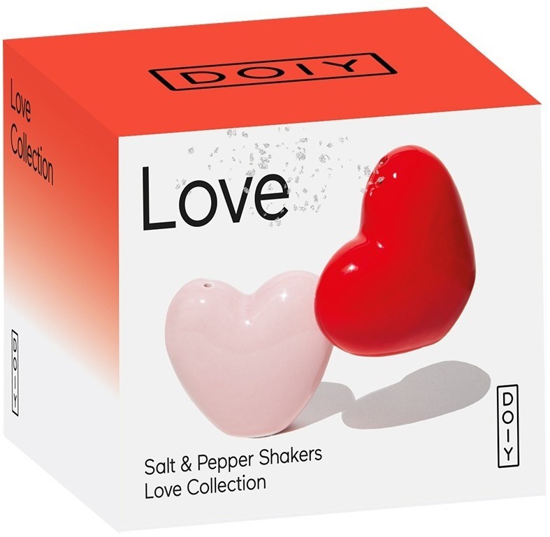 Набор из солонки и перечницы love (78940)