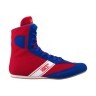 Обувь для бокса Special LSB-1801, высокая, синий/красный (606809)